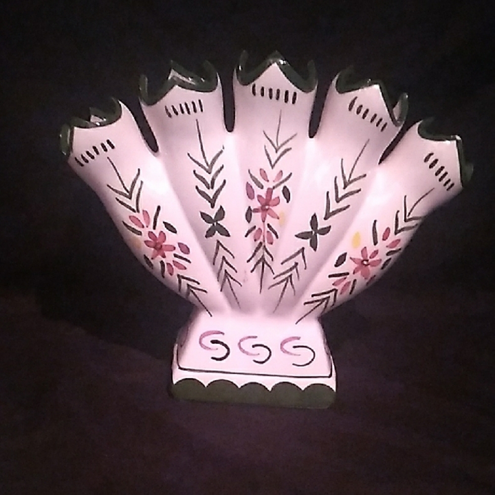 Vintage 5 Finger Bud Vase